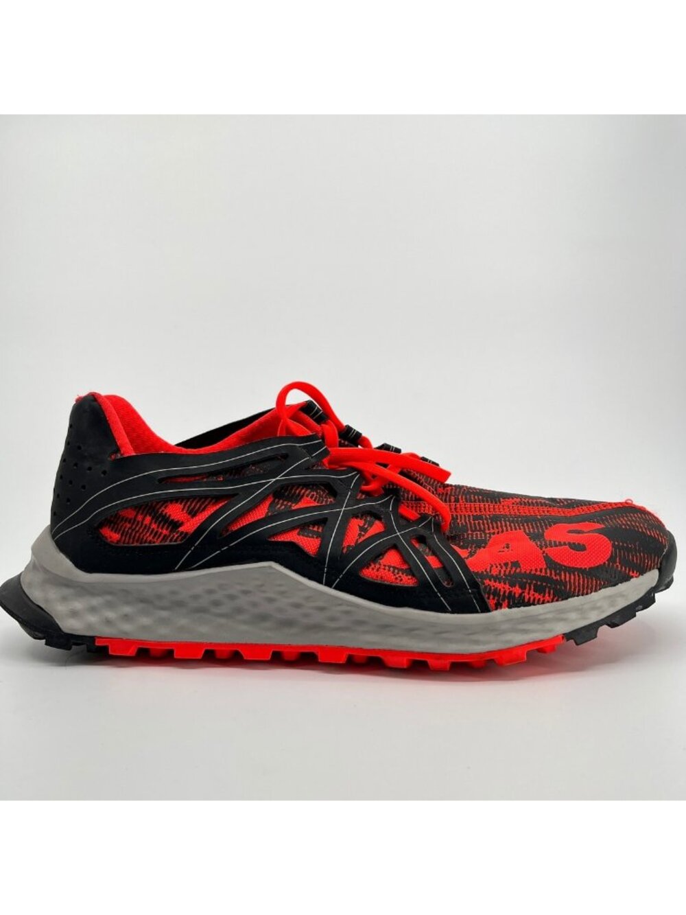 Adidas Vigor Bounce Mens Size 9.5 Orange Black Trail Running Shoes Sneakers